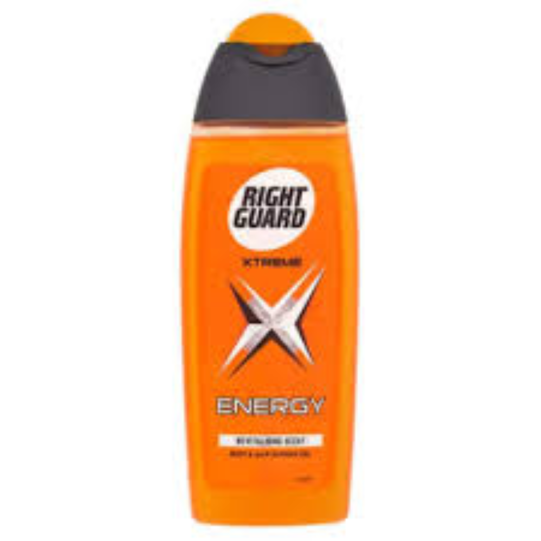 RIGHT GUARD SHOWER GEL EXTREME ENERGY 250ML